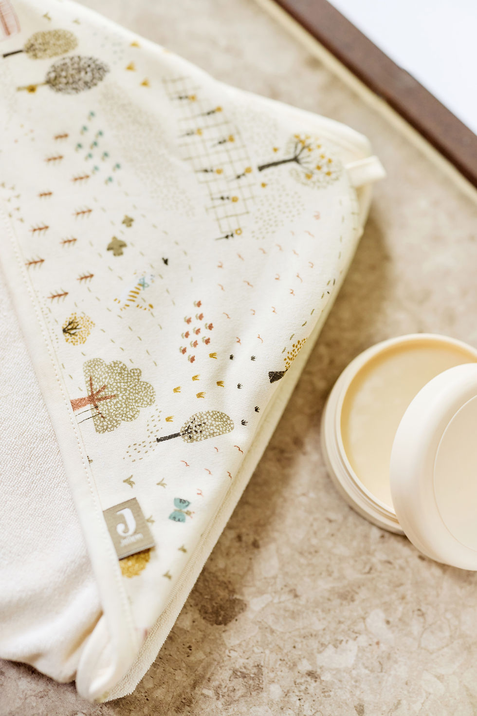 Cape de bain originale bébé éponge Tiny Park enfant jollein