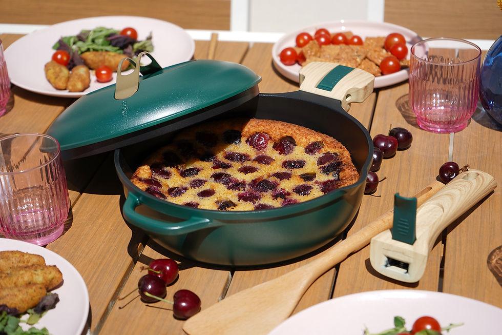 Miniature : La fabuleuse poêle 28 cm 1 à 8 personnes bleu saphir Cookut