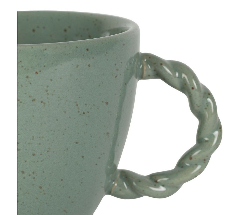 Tasse à thé originale sauge, Organic sema design