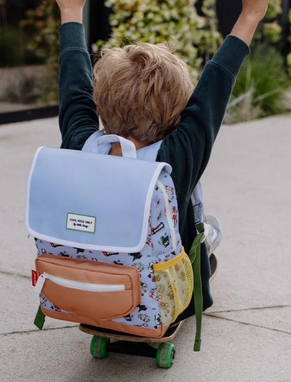 Sac à dos original bleu Dunk 2-5 ans enfant hello hossy