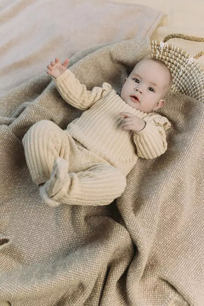 Pantalon écru Vadodara enfant noppies