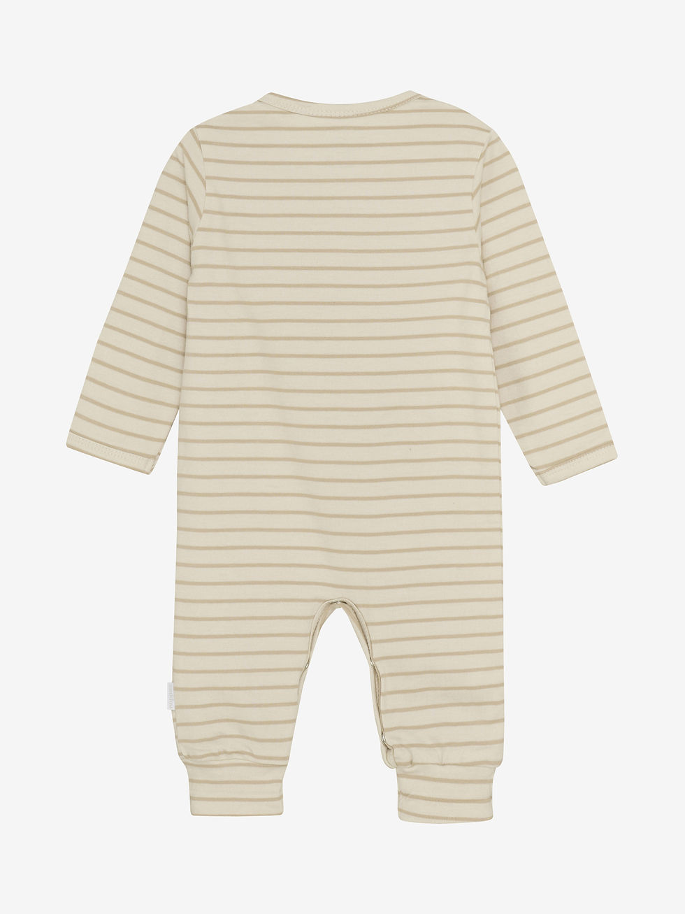 Miniature : Grenouillère originale bébé mixte rayée taupe Nolan enfant noppies