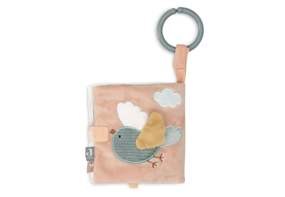 Miniature : Livre d'activités original bébé Lovely Birds enfant jollein