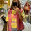 Miniature : Gilet original femme moumoute sans manches rose season