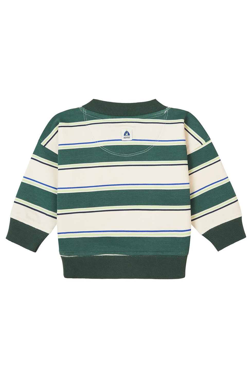 Miniature : Pull original garçon rayé vert Graveson enfant noppies