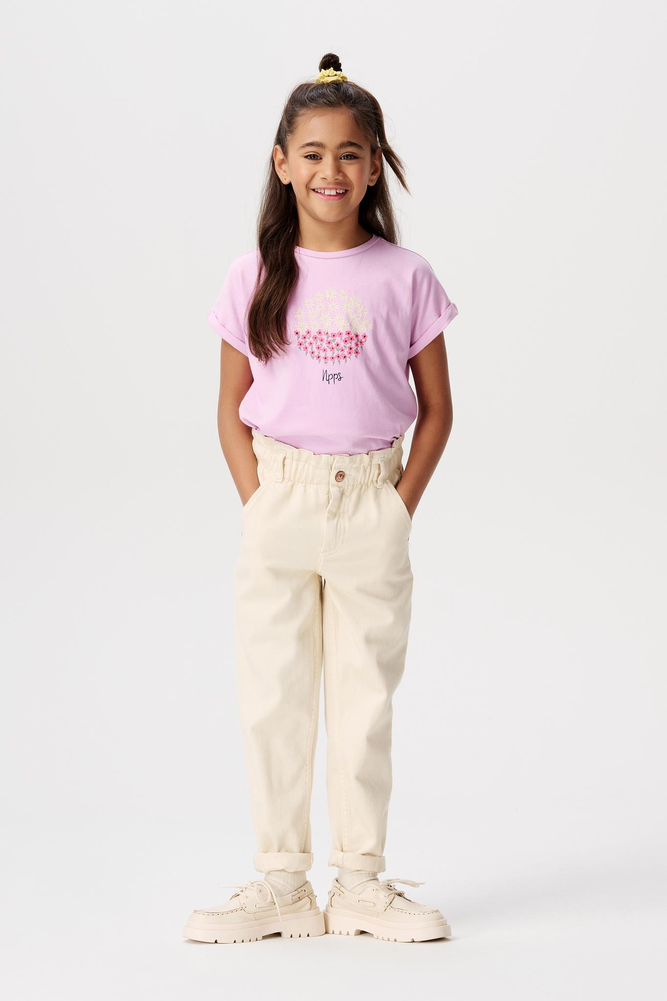 Pantalon jean original crème Effingham fille enfant noppies