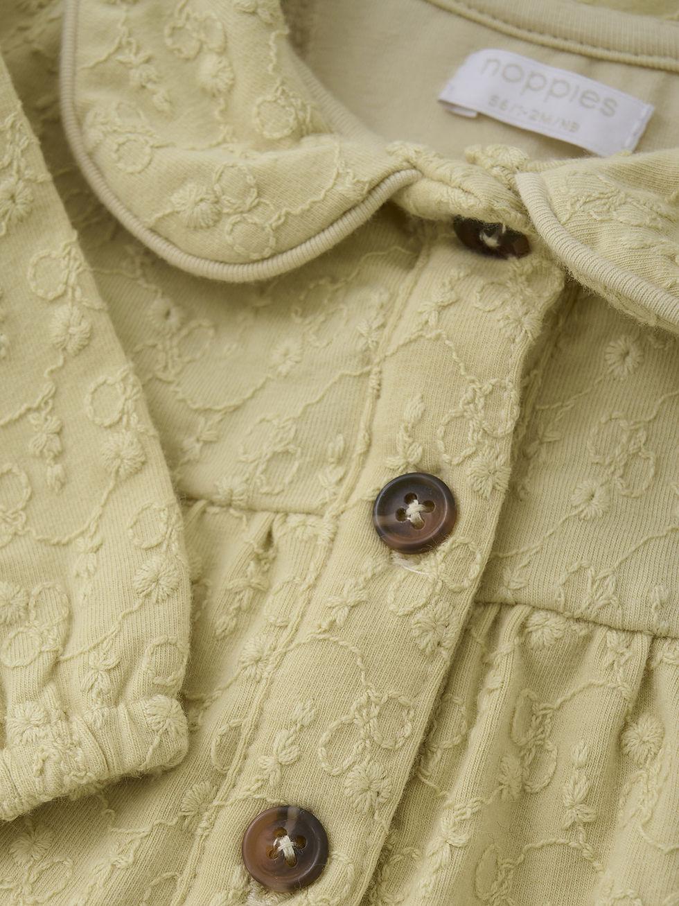 Blouse brodée originale bébé fille beige Tatum enfant noppies