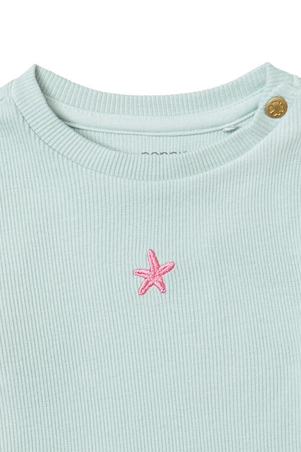 Miniature : T-shirt original bébé manches courtes bleu étoile de mer Chesterton enfant noppies