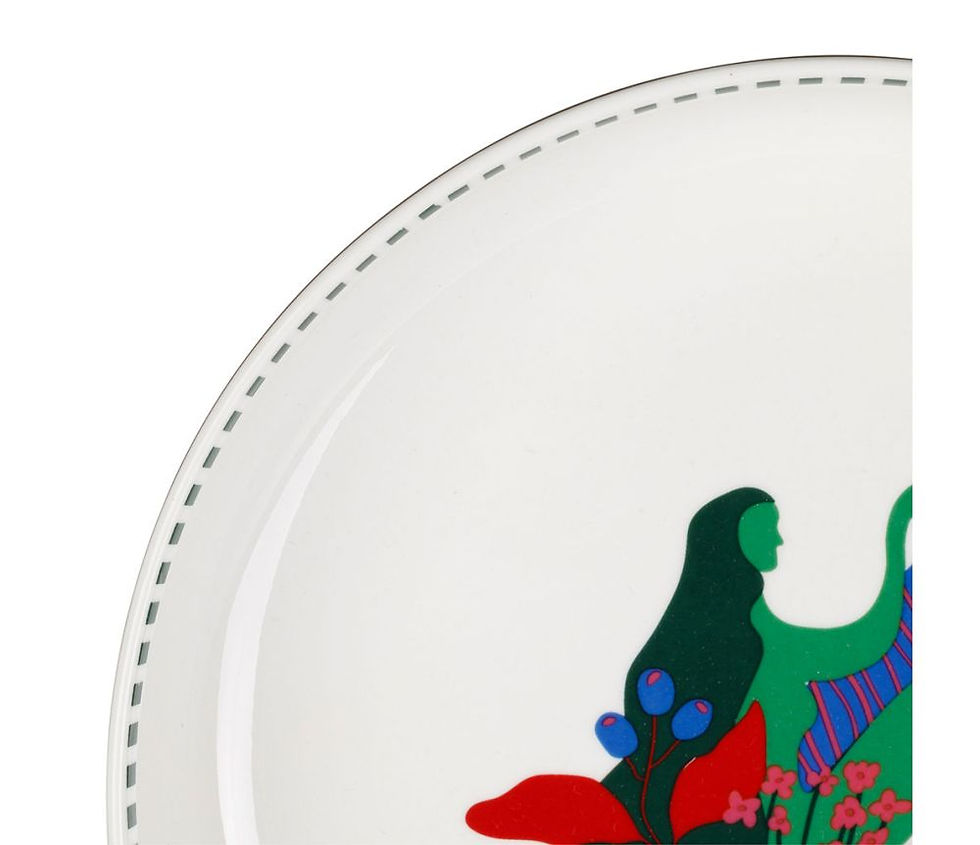Miniature : Assiette coupelle colorée Thaiger, 2 couleurs sema design