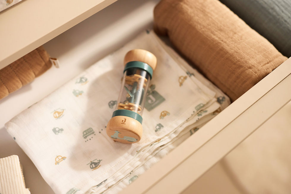 Bâton de pluie original bébé bleu On the go enfant jollein