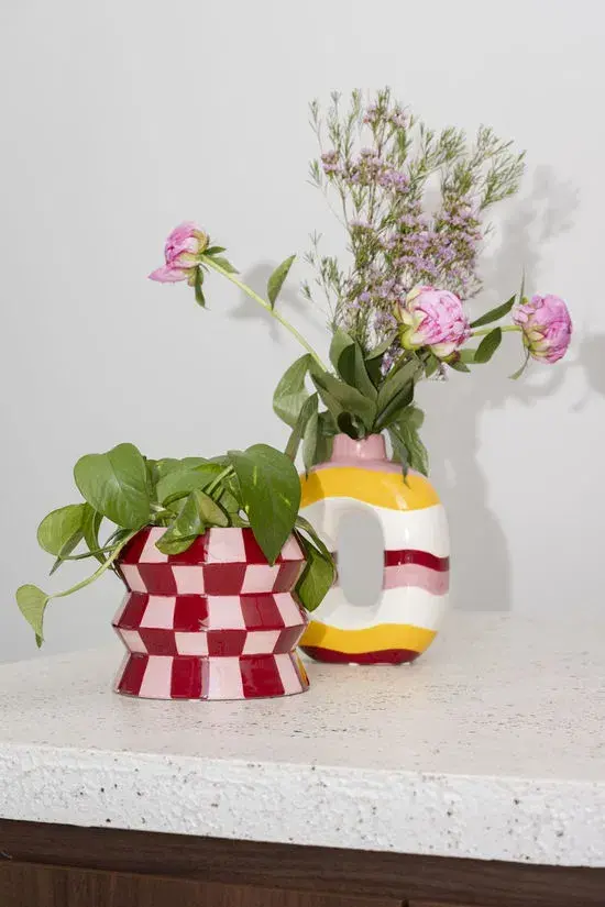 Vase original coloré, Joaquín Amor del Color que rico