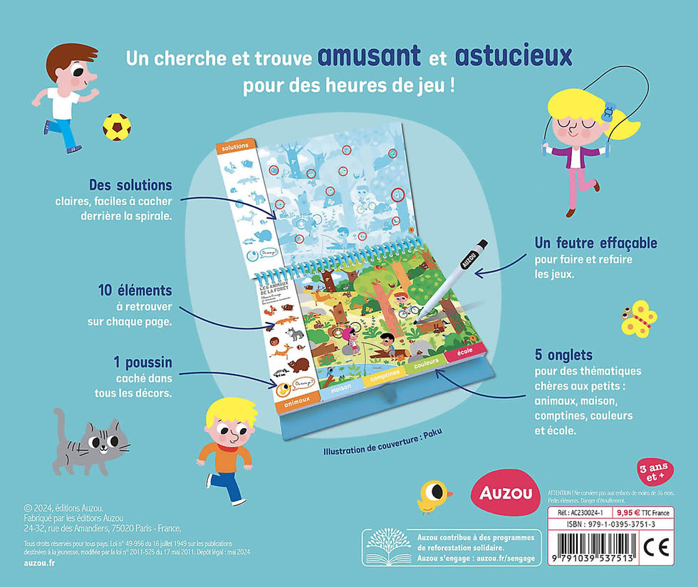Miniature : Cherche & trouve pour les petits enfant éditions auzou