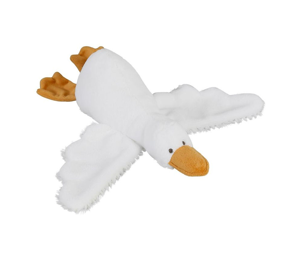 Peluche originale mouette blanche, Songes enfant sema design