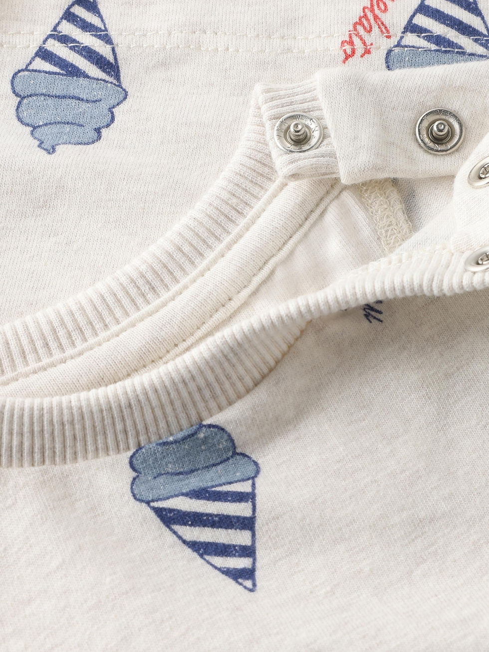 T-shirt original bébé garçon manches courtes glaces Egret enfant noppies