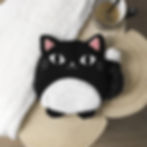 Bouillotte originale chat noir enfant la chaise longue le studio