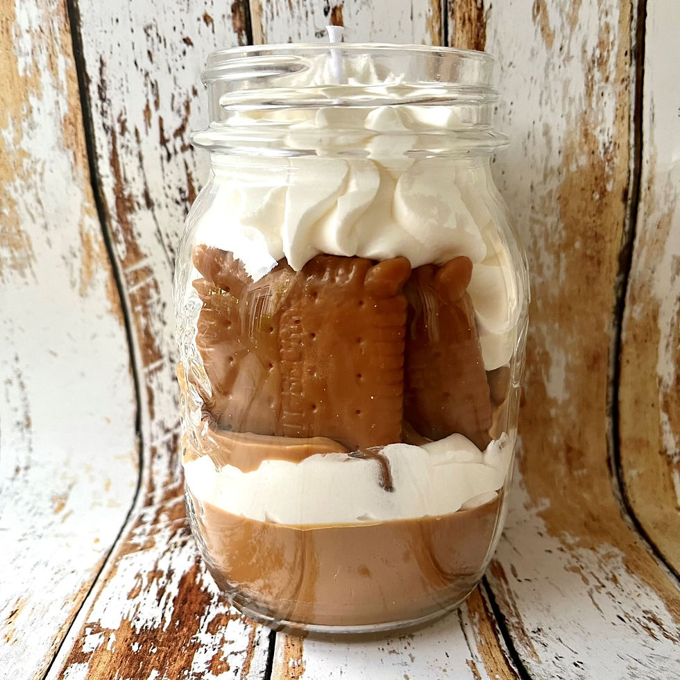 Bougie gourmande originale jarre 360g petit beurre savonnerie de bormes