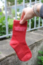 Chaussettes à paillettes originales femme rouge, Maîtresse iconique
