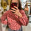 Miniature : Chemise originale femme vichy rouge fraise cerise blue