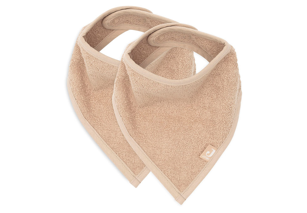 Miniature : Bavoir bandana original Biscuit (lot de 2) enfant jollein