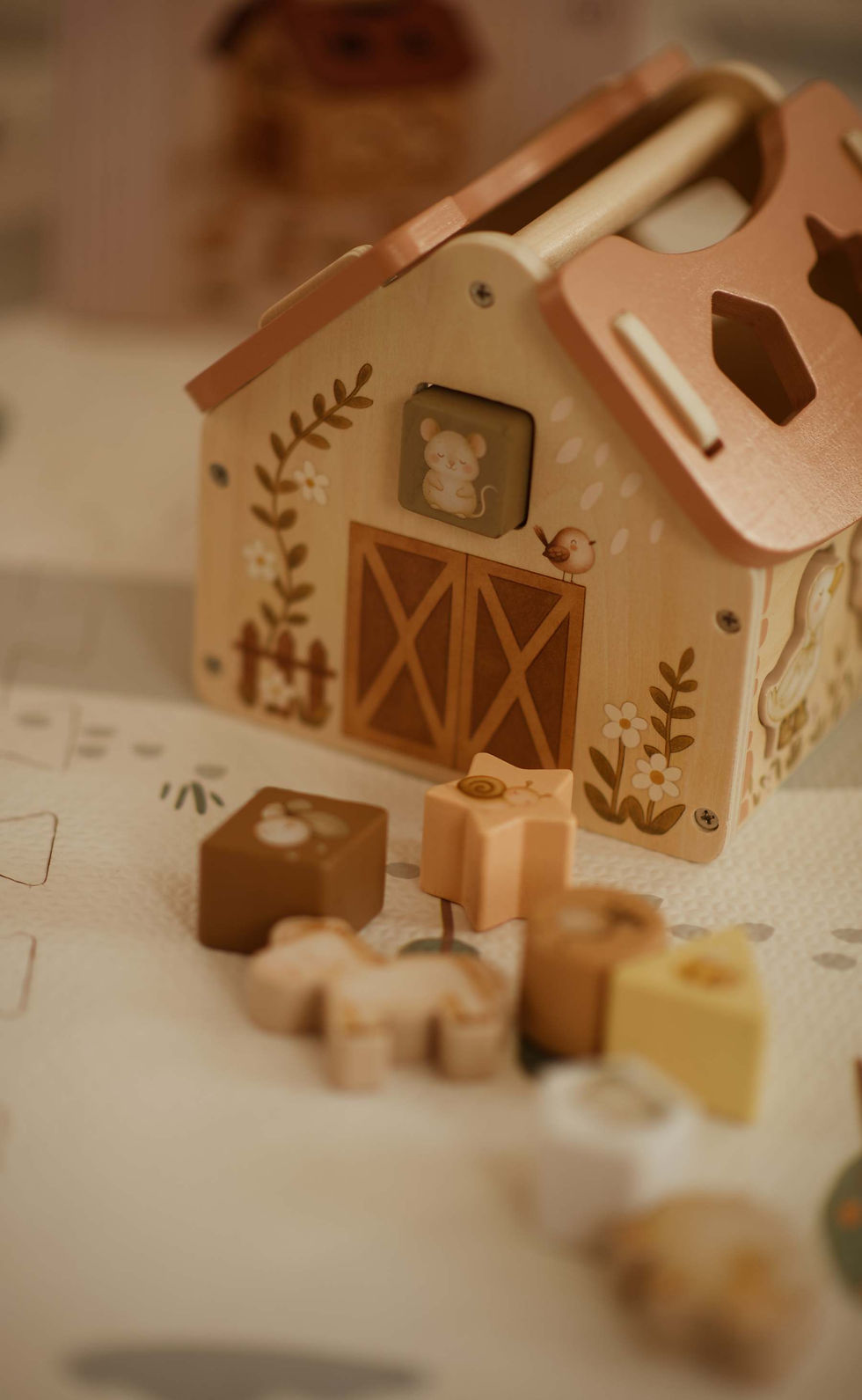 Miniature : Ferme en bois originale Tiny Barn enfant mrs ertha