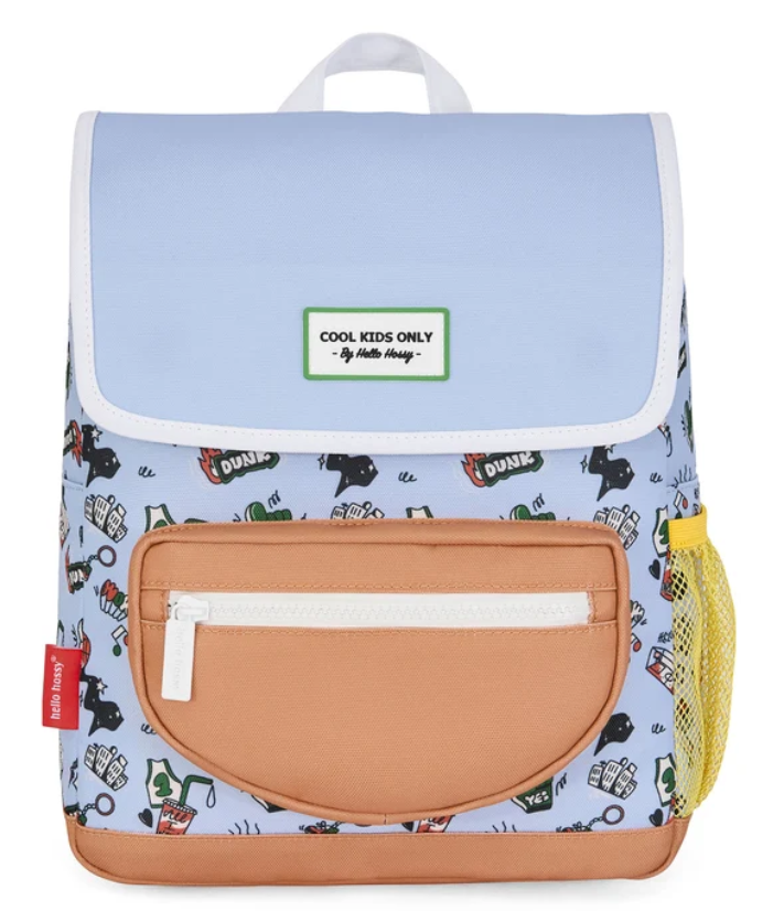 Sac à dos original bleu Dunk 2-5 ans enfant hello hossy