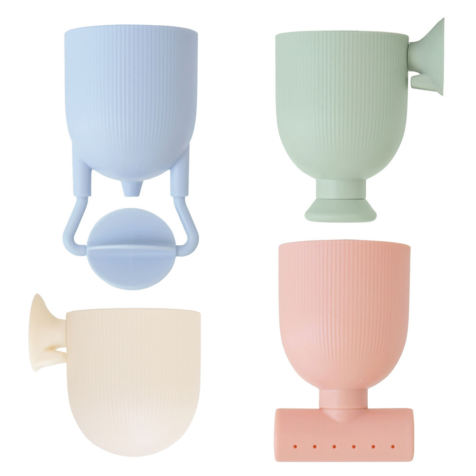 Miniature : Jeux de bain colorés originaux bébé enfant mushie
