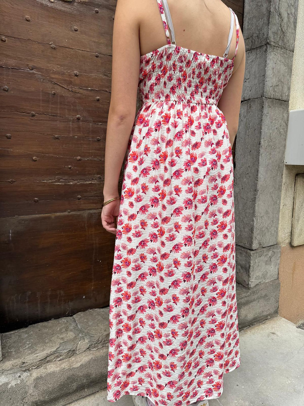 Miniature : Robe longue originale femme colorée, Leila in april 1986
