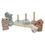 Miniature : Tour d'empilage en bois originale Jungle Jambo enfant jollein