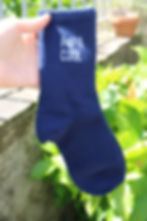 Chaussettes originales homme personnalisées Papa cool, bleu marine mile mila