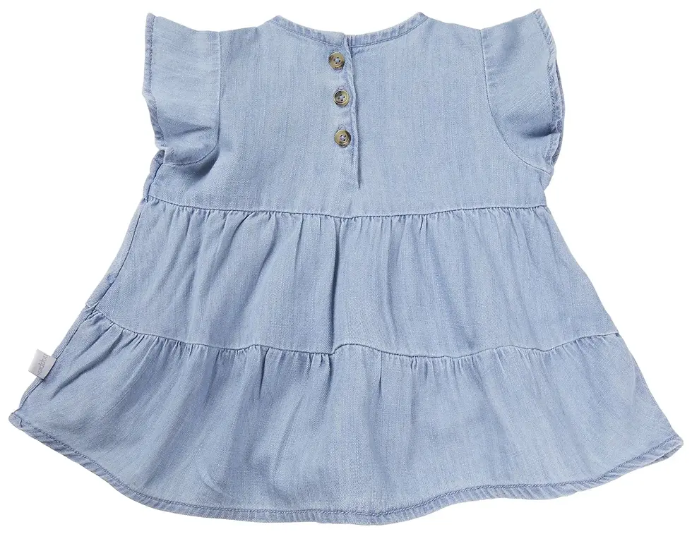Robe originale en jean bleu Nanning enfant noppies