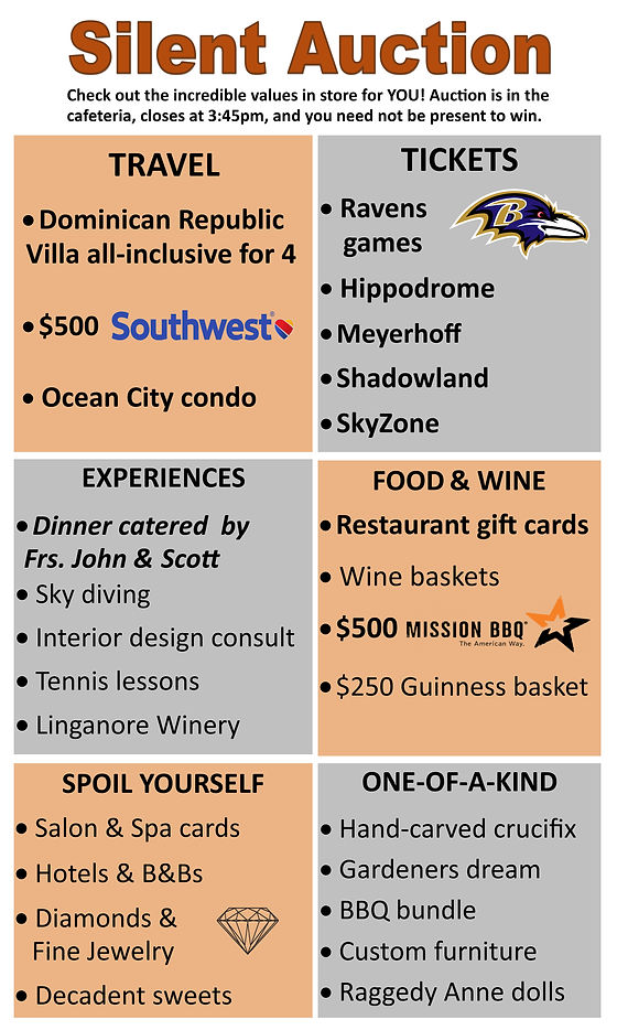 Silent Auction | Fall Festival