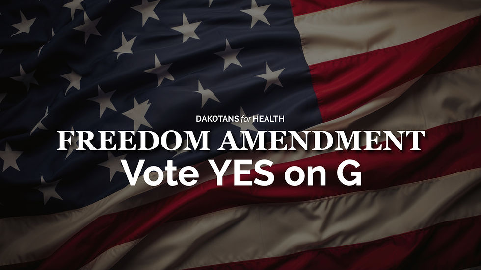 Freedom Amendment G is on the Ballot. Decline to Sign Court Case Challenges South Dakotans’ Right to Vote on Radical Abortion Ban