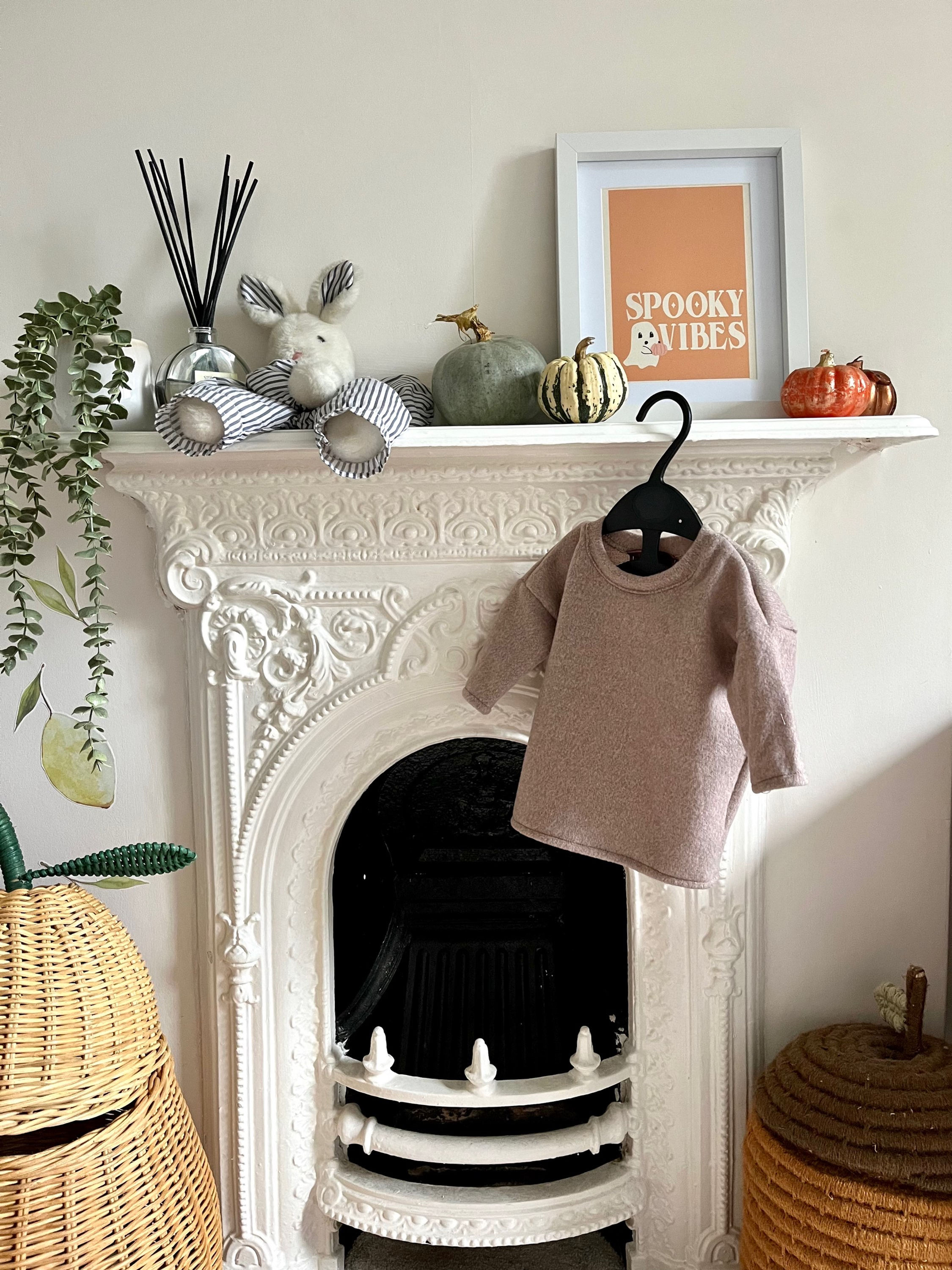 Cosy brushed autumnal jumper 