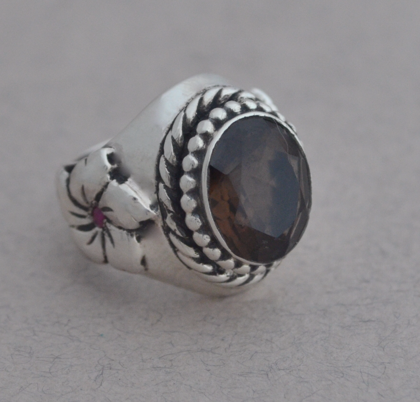 Cherry Blossom ring The Wildness Jewellery