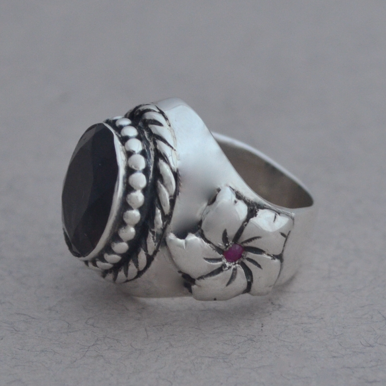 Cherry Blossom ring The Wildness Jewellery