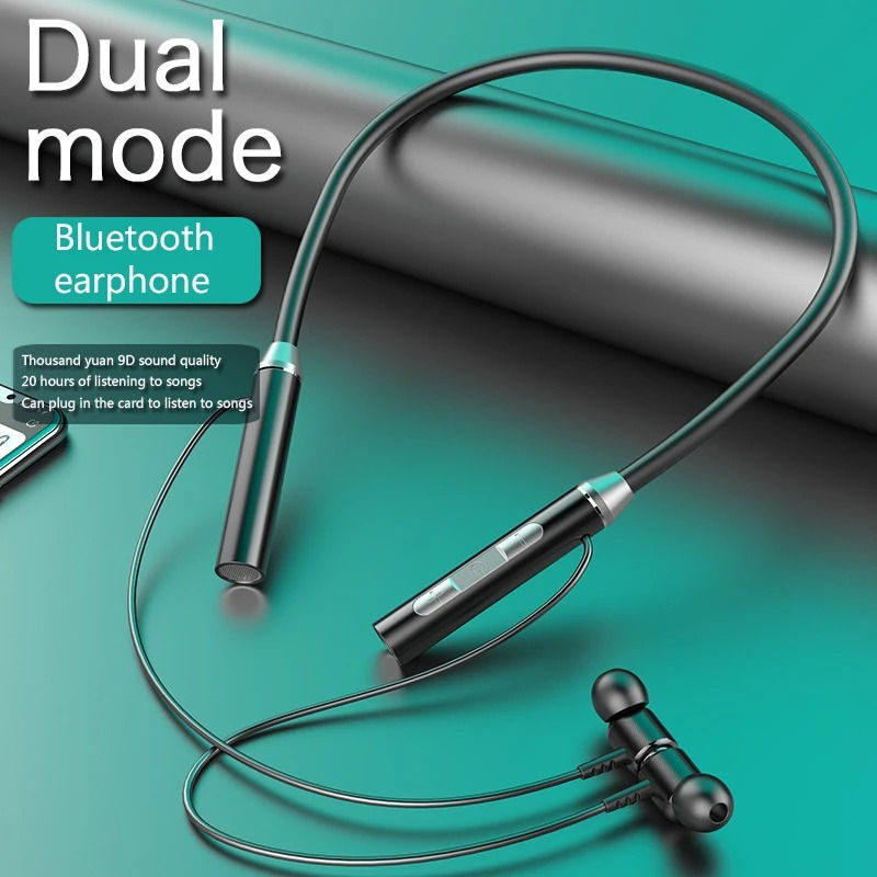 Thumbnail: Wireless Bluetooth 5.0 Neckband Sports Earphones