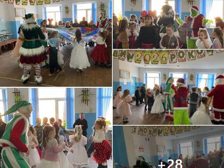 Аніматори в нашому ліцеї.