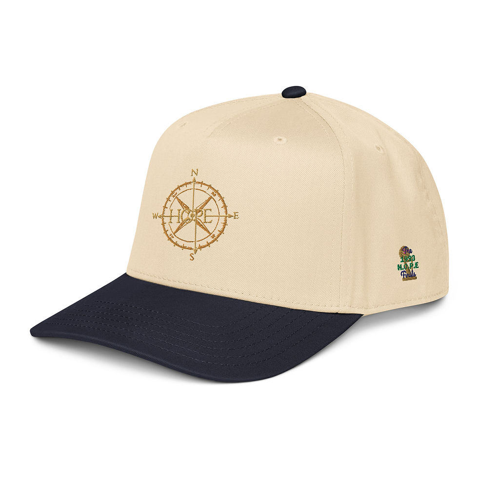 Thumbnail: H.O.P.E Compass 5 Panel Mid-Profile Baseball Cap