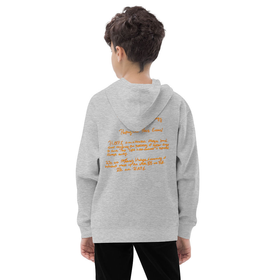 Thumbnail: H.O.P.E Finals Youth Embroidered Fleece Hoodie 2.0
