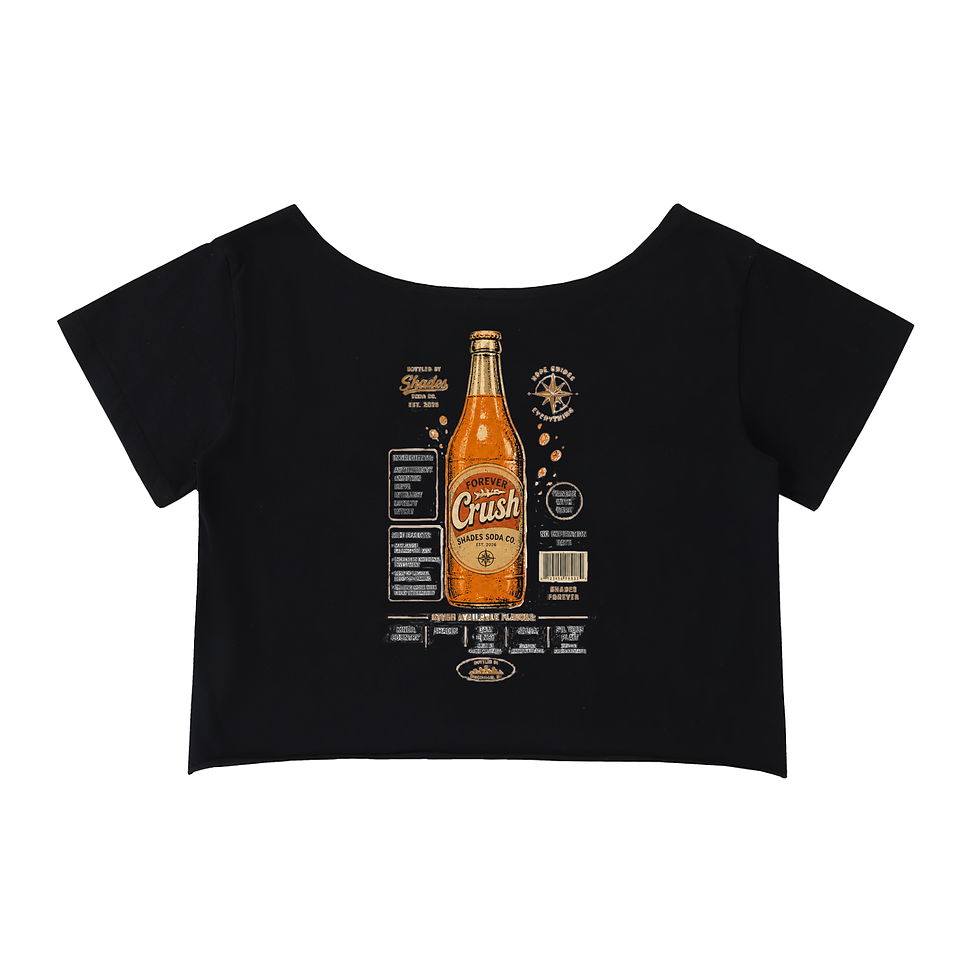Thumbnail: Forever Crush Off-Shoulder Rolled T-Shirt