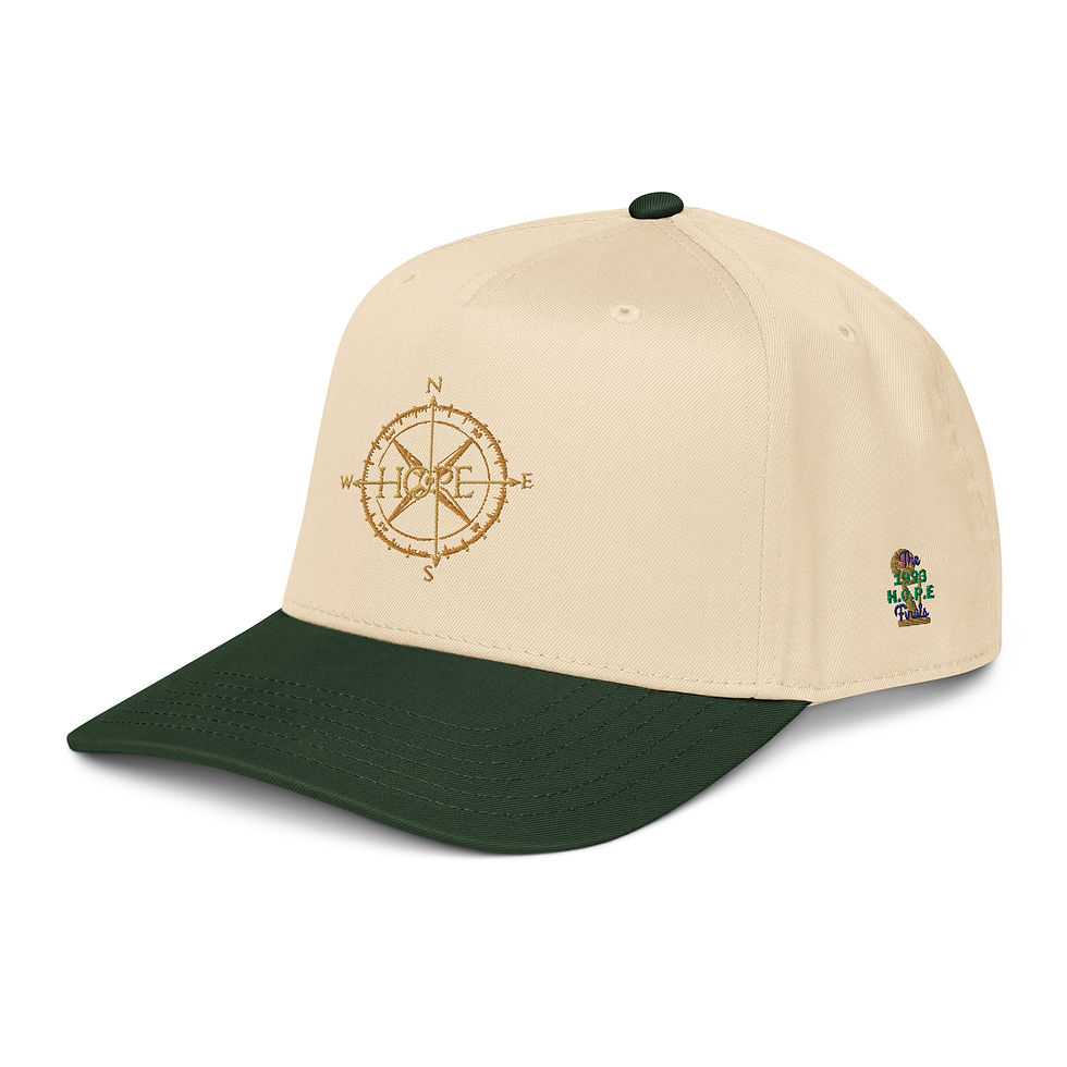 Thumbnail: H.O.P.E Compass 5 Panel Mid-Profile Baseball Cap