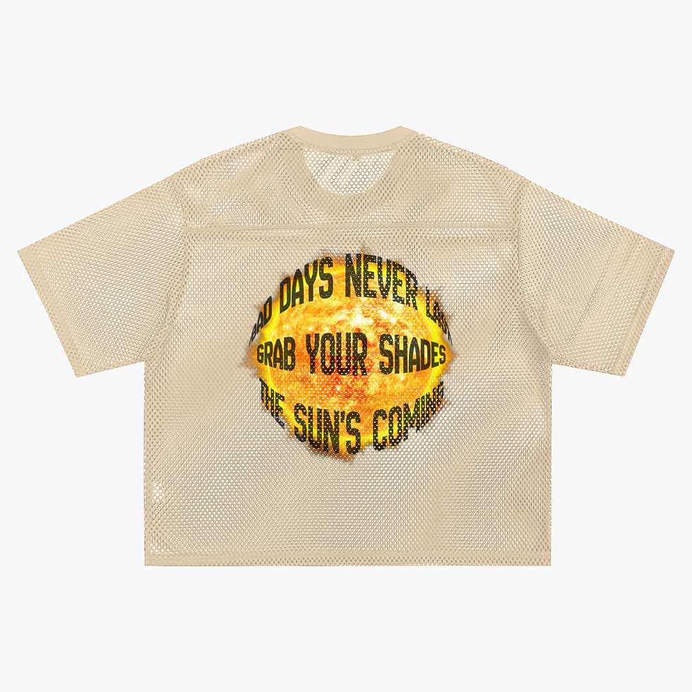 Thumbnail: SHADES Boxy Net Jersey