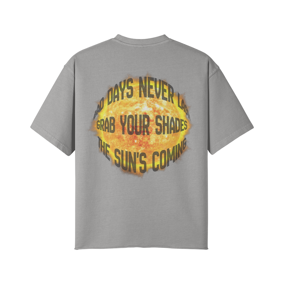 Thumbnail: Shades Band Raw Hem Tee 