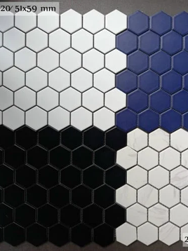 Gạch Mosaic Lục Giác: Nghệ Thuật Hình Khối Và Các Kích Thước Phổ Biến 2026