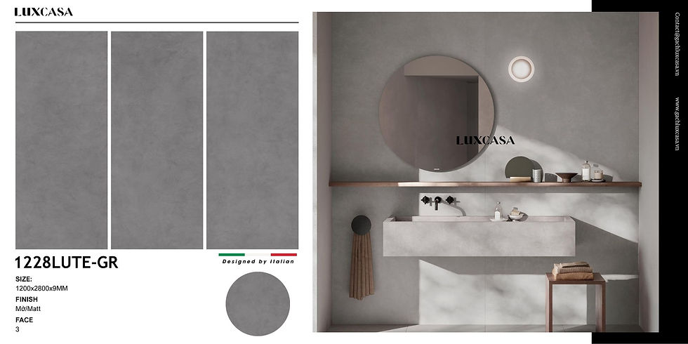 Đá nung kết 120×280 1228LUTE-GR