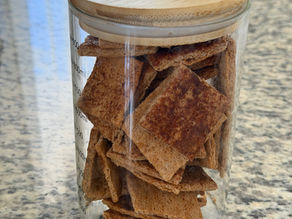 Sourdough Honey Cinnamon Graham Crackers