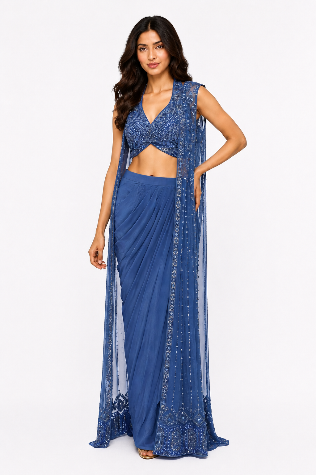 Blue Muse Couture Set