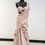Thumbnail: Ishaya Ruffle Rose Lehenga Saree