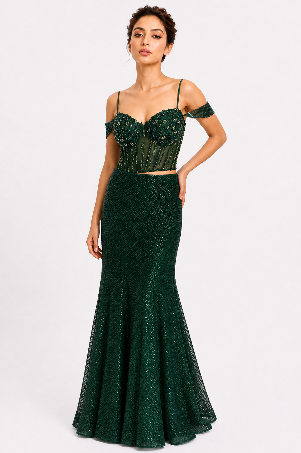 Emerald Royale Lehenga Set