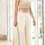 Thumbnail: Ivory cut work jacket sharara set